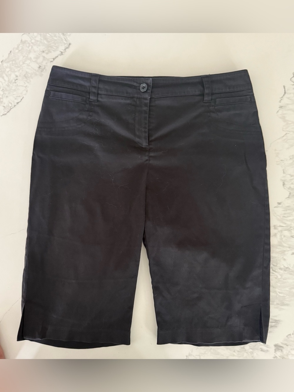 Black Bermuda Shorts